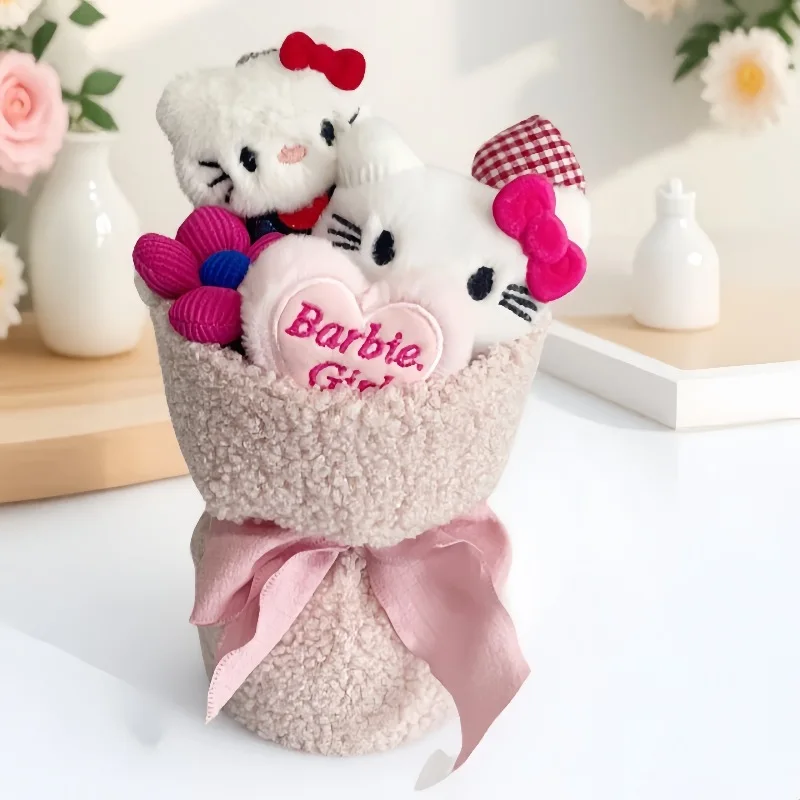 Дюйма, плюшевая игрушка hello kitty - Фотография_3