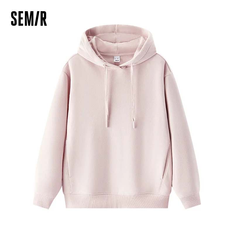 Женская толстовка с капюшоном semir на флисовой подкладке