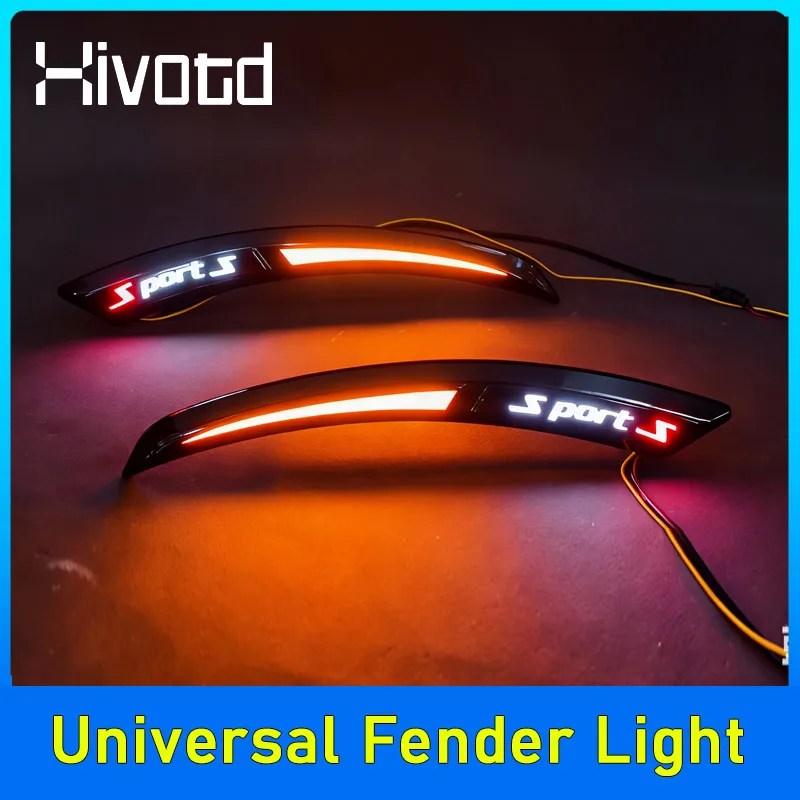 Универсальный автомобильный указатель поворота на крыле