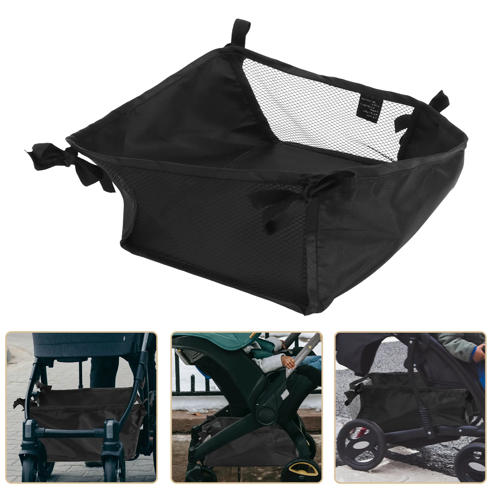 Нижняя корзина-органайзер для коляски