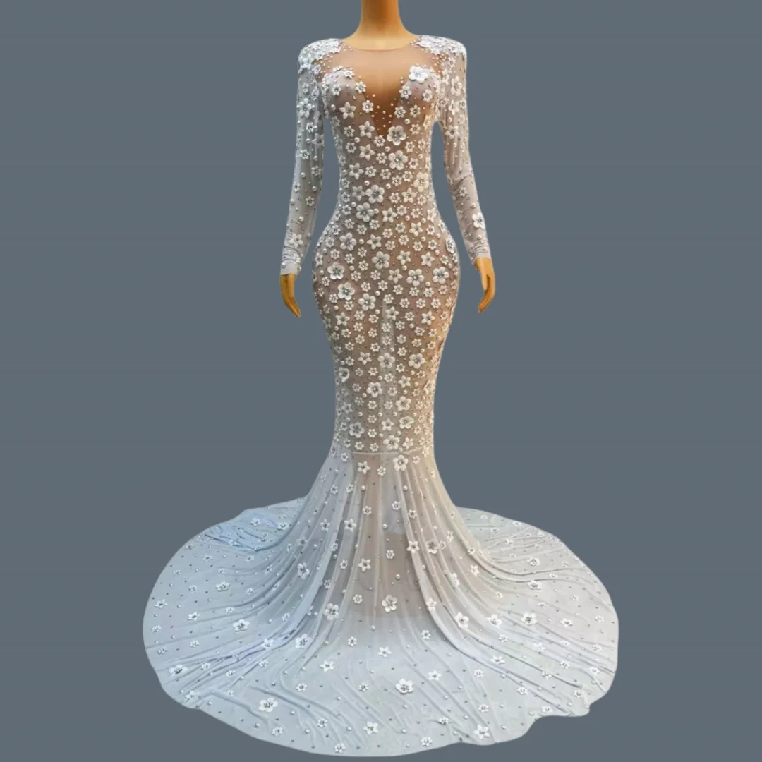 Элегантное сексуальное прозрачное