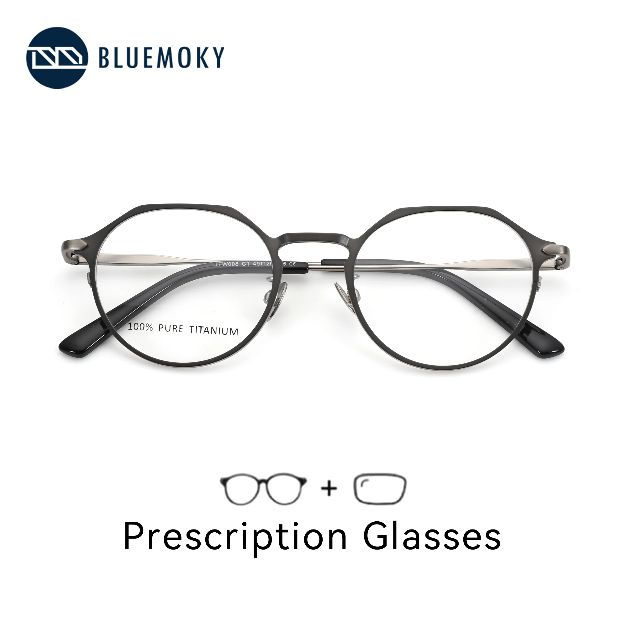 Bluemoky l размер чистый титан