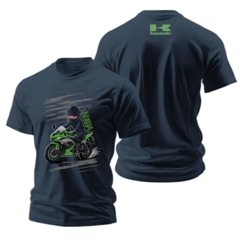 Года, мотоциклетная футболка kawasaki - Фотография_3