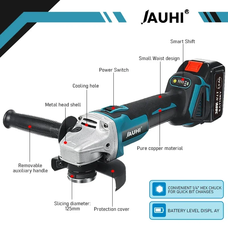 Jauhi 125 мм 4-скоростная бесщеточная - Фотография_2