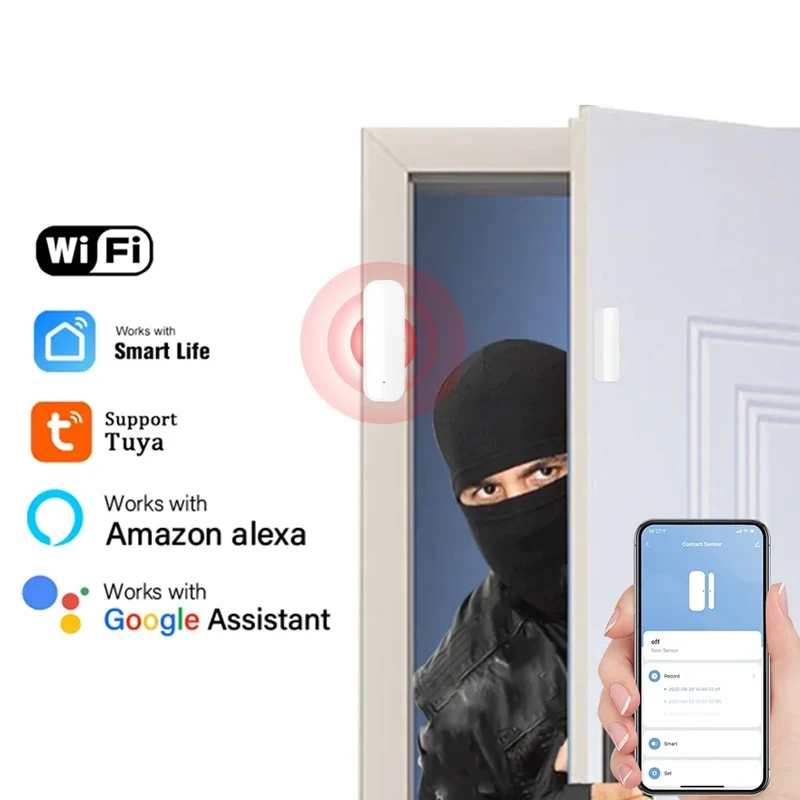 Tuya smart life wi-fi датчик двери и окна - Фотография_3