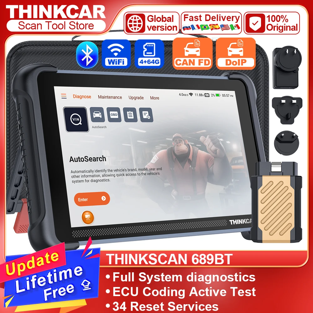 Thinkcar thinkscan 689bt canfd