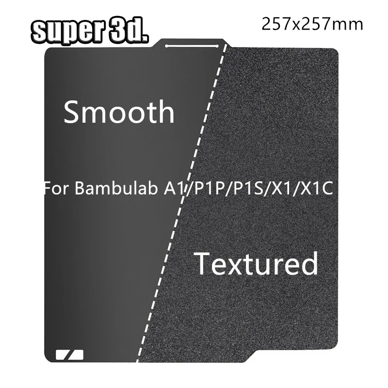Сборная пластина для кровати bambu lab x1 p1p a1