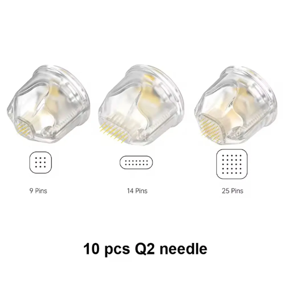 Q2 титановая игла derma stamp cartridge 10 шт