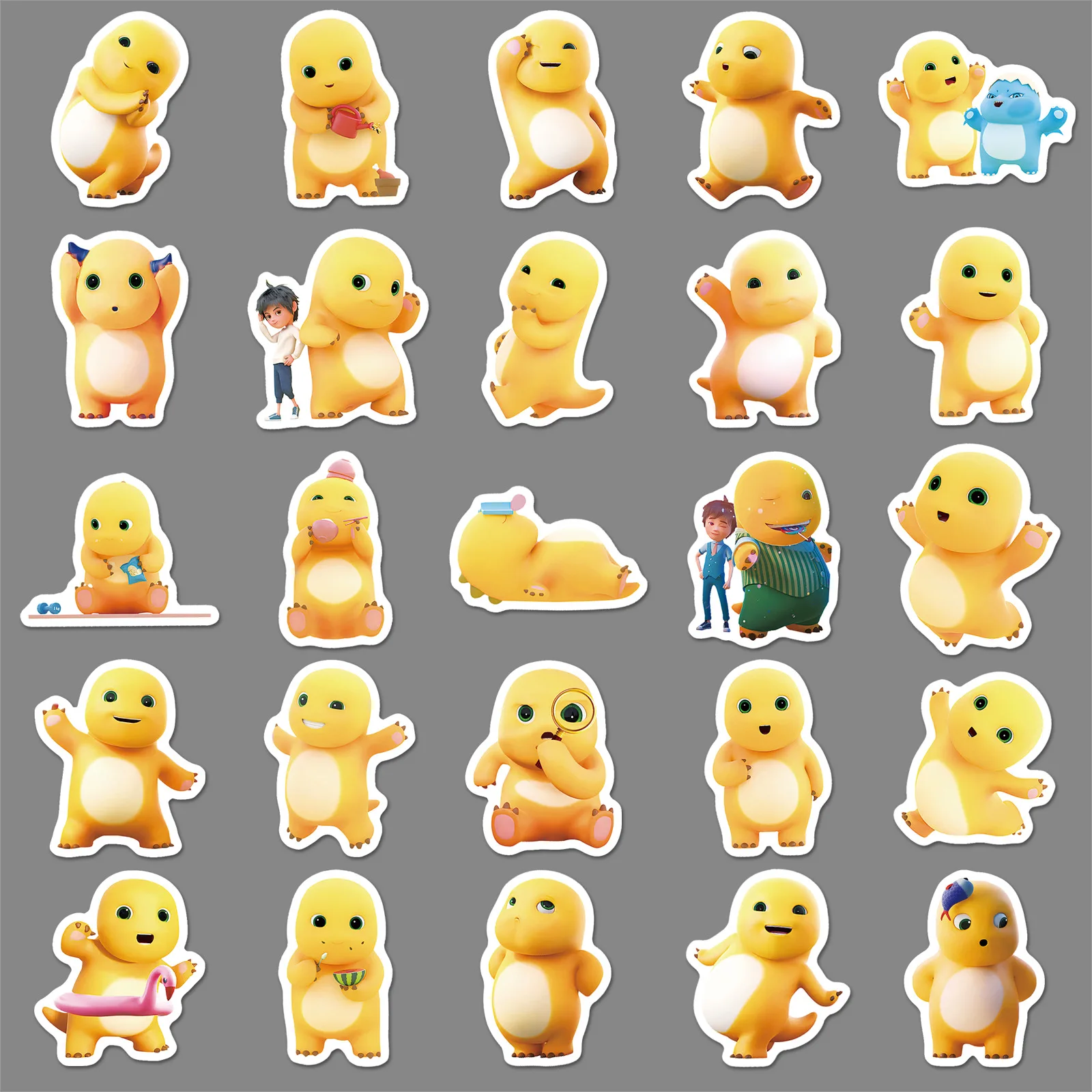 Наклейки с рисунком молочного дракона - Фотография_6