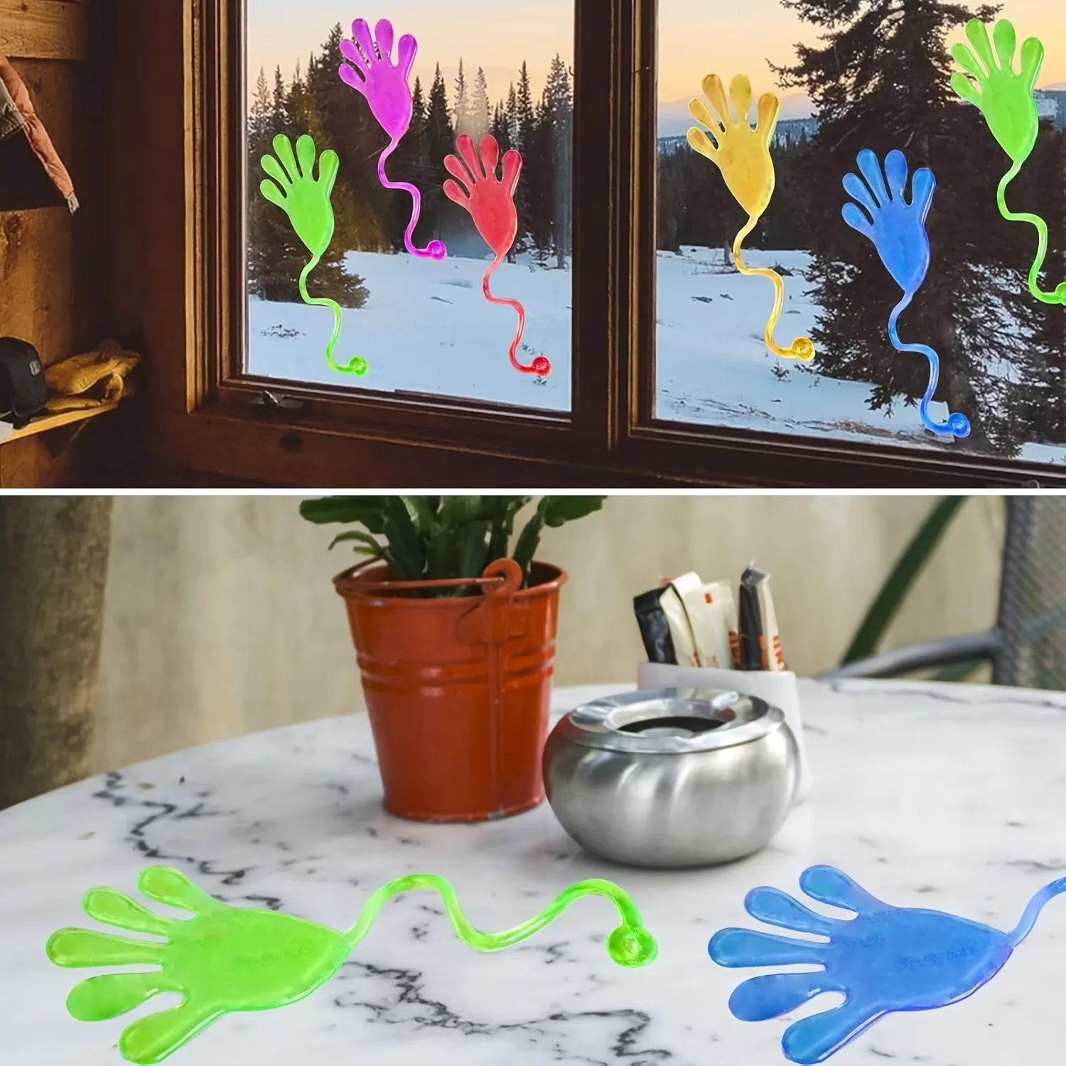 Забавная липкая игрушка для рук для детей - Фотография_2