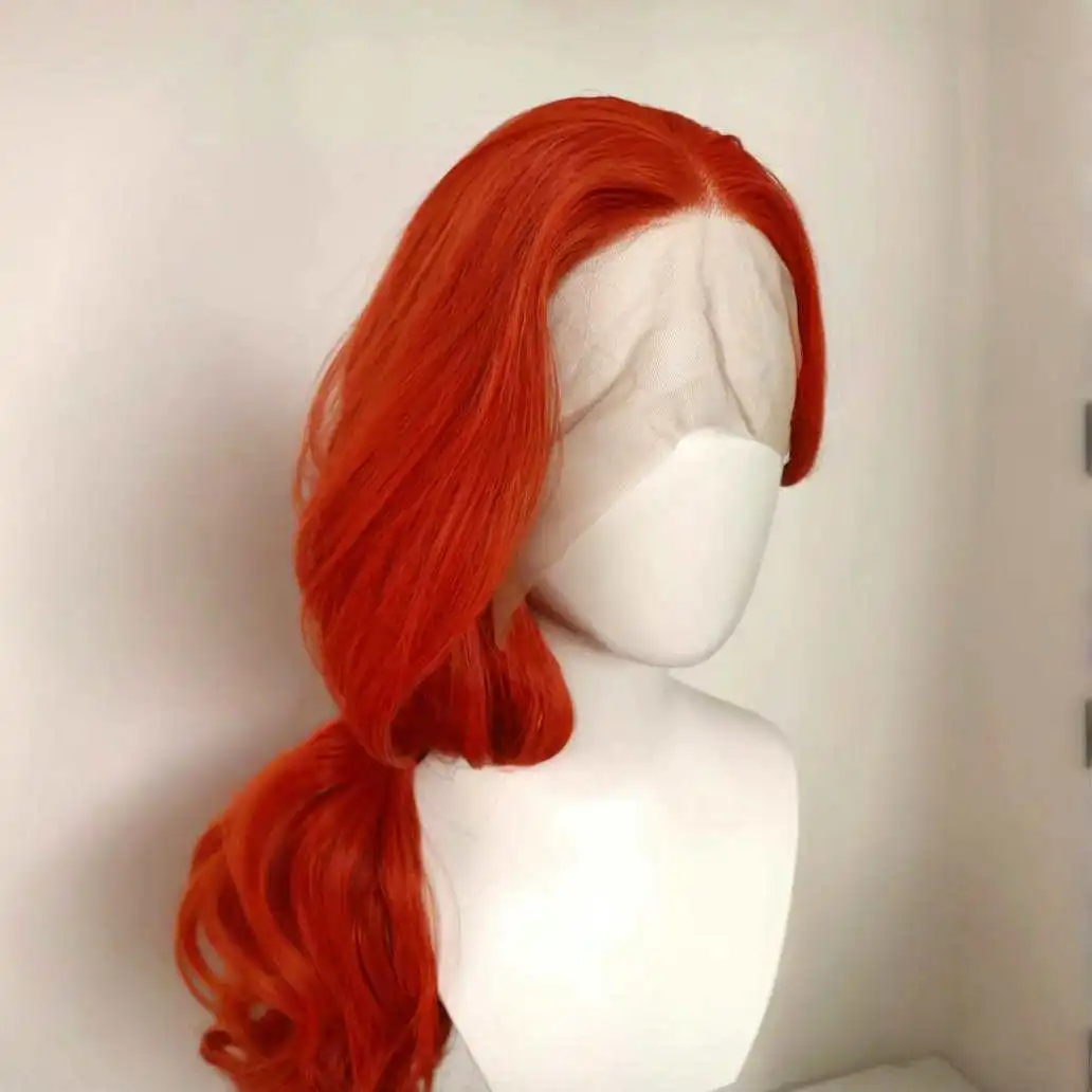 Ashely red парик фронта шнурка - Фотография_4