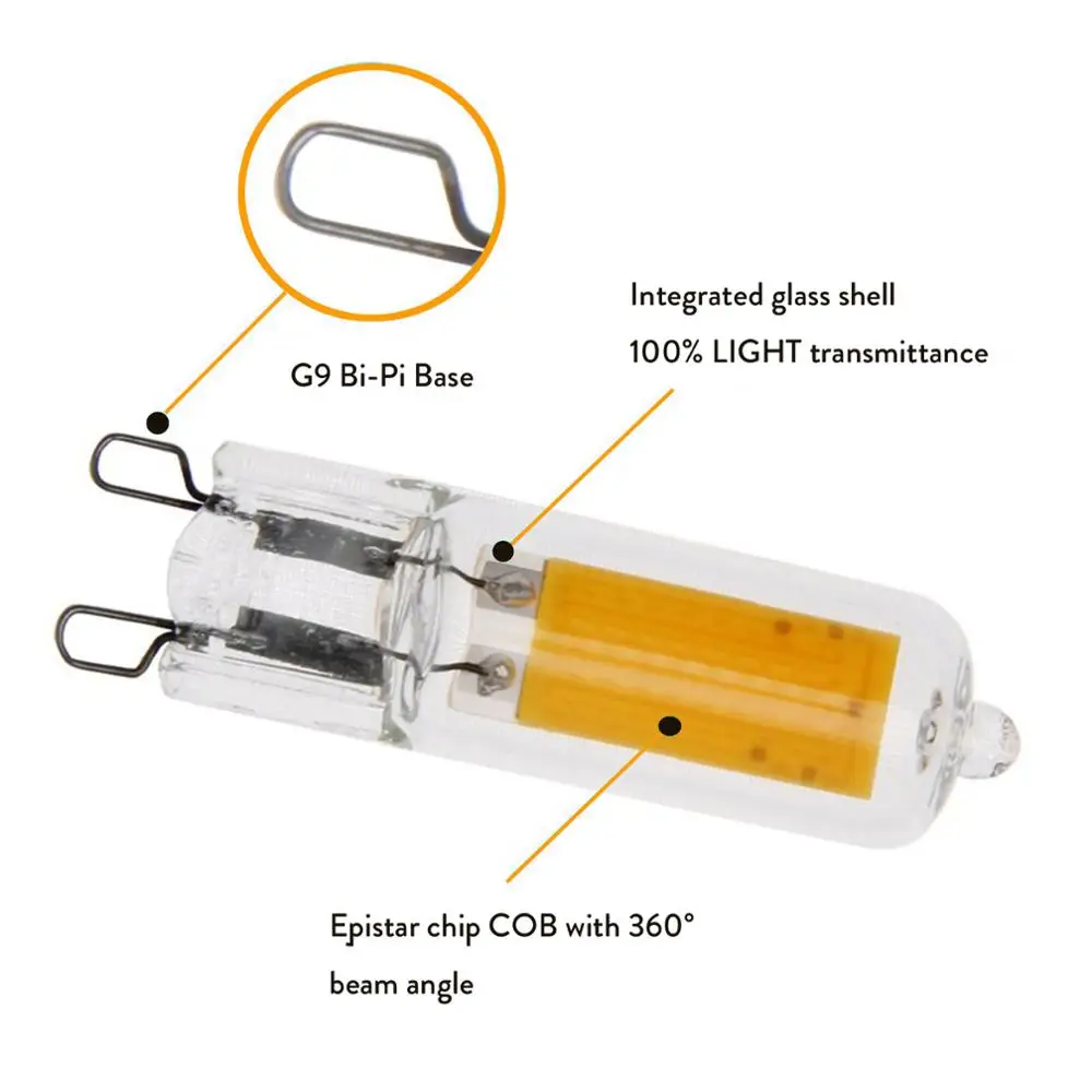 Яркость g9 светодиодный bulb 7w - Фотография_5