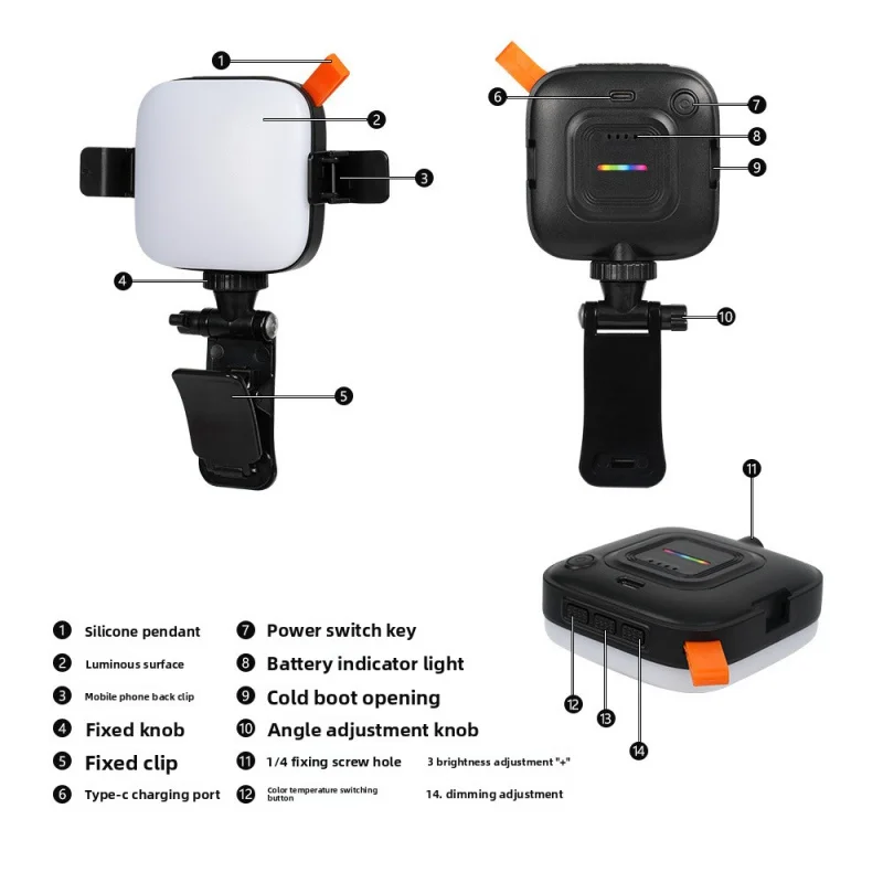 Мобильный заполняющий свет anlaike n21 - Фотография_5