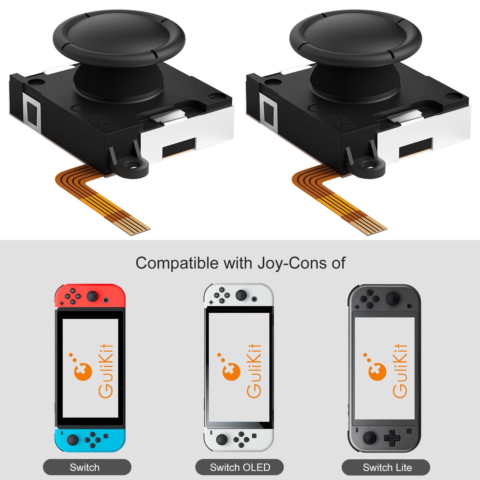 Gulikit tmr sensing joystick для замены joycon - Фотография_3