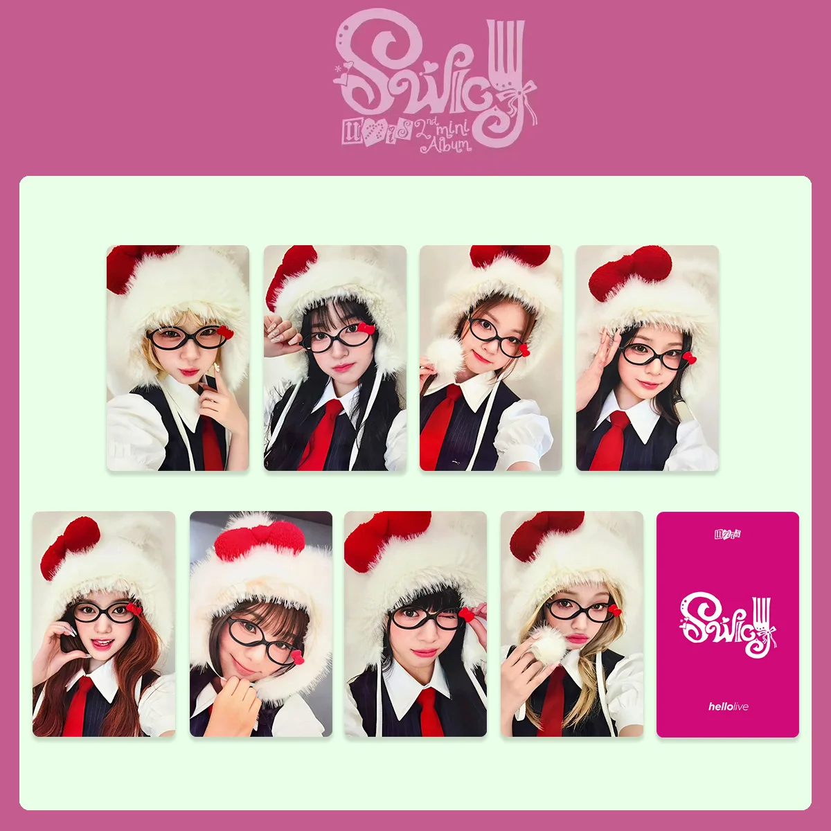 Kpop unis swicy 2-й альбом фотокарточки - Фотография_2