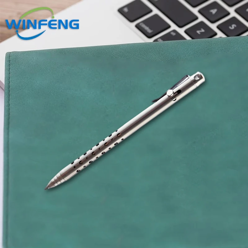 Высококачественная шариковая ручка из титанового сплава - Фотография_5