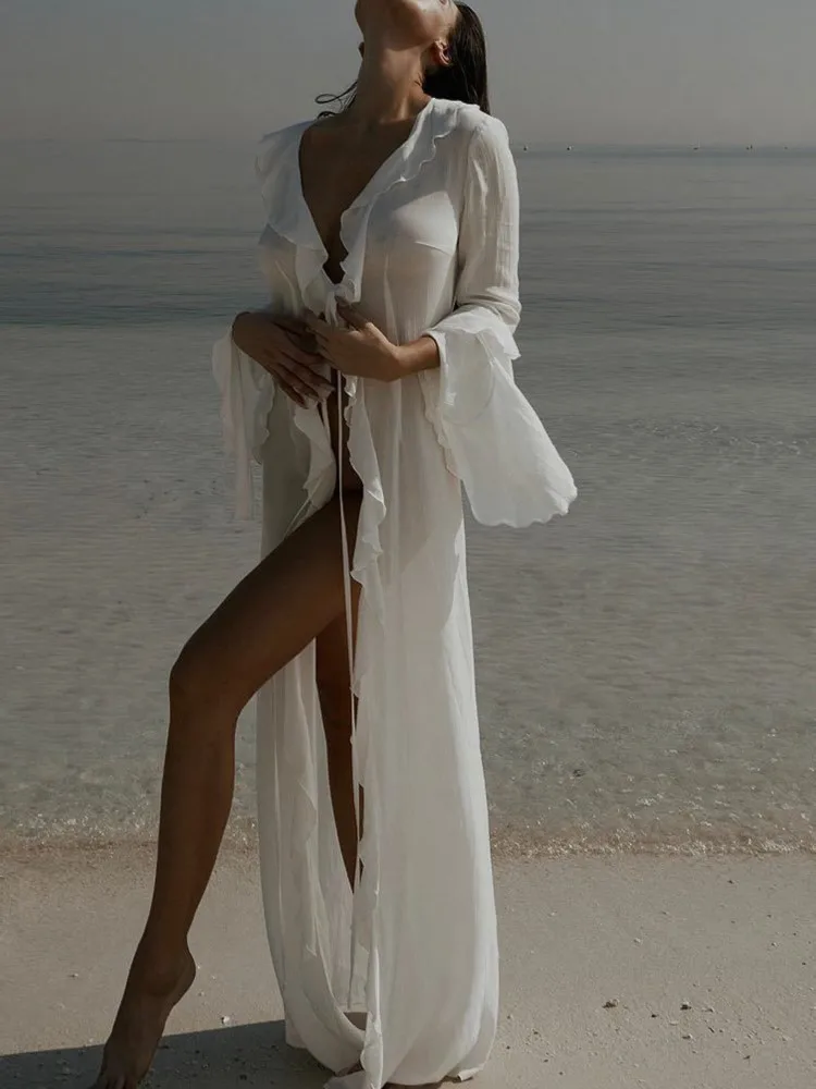 Сексуальная шифоновая туника с - Фотография_2