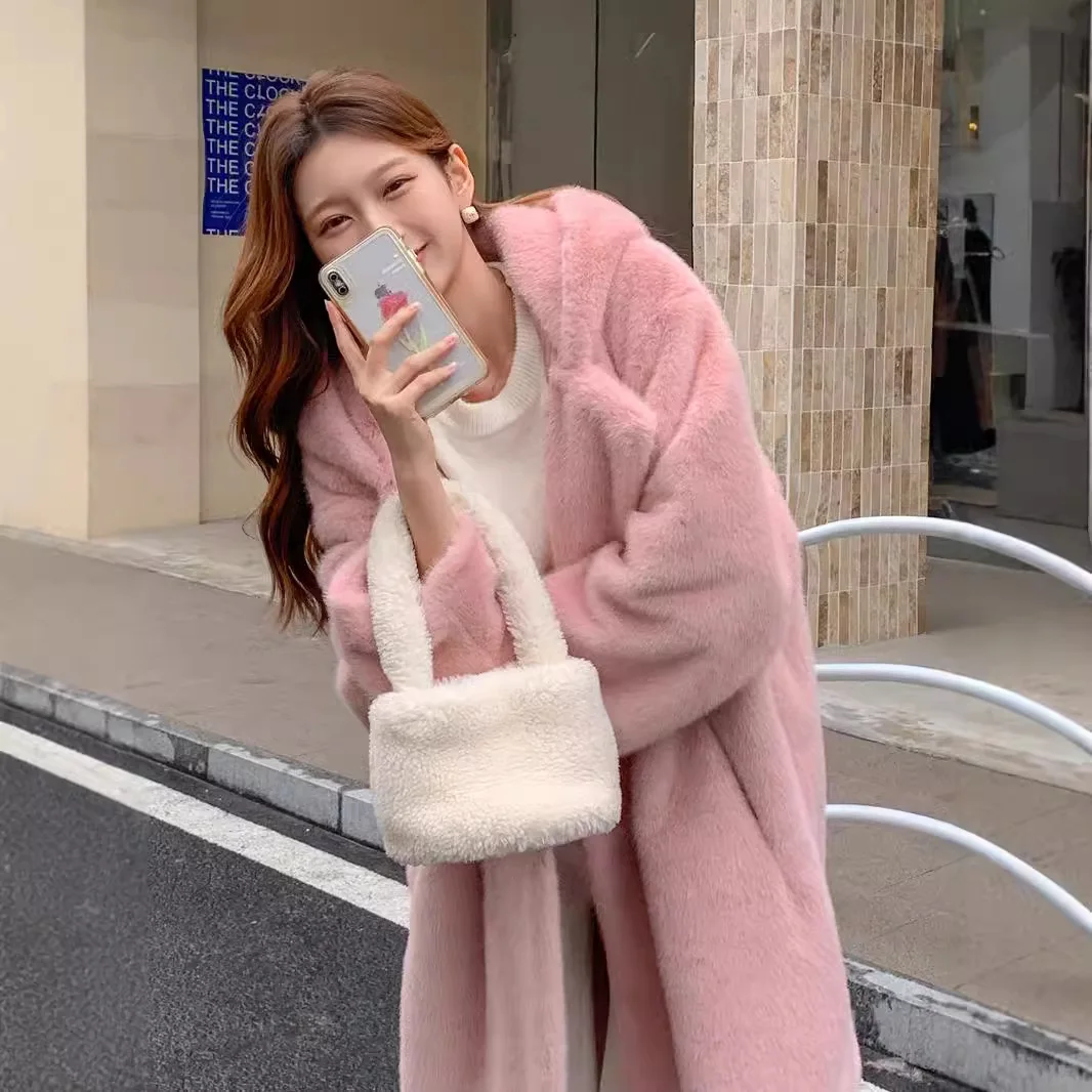 Женские шубы из искусственного норкового меха - Фотография_4