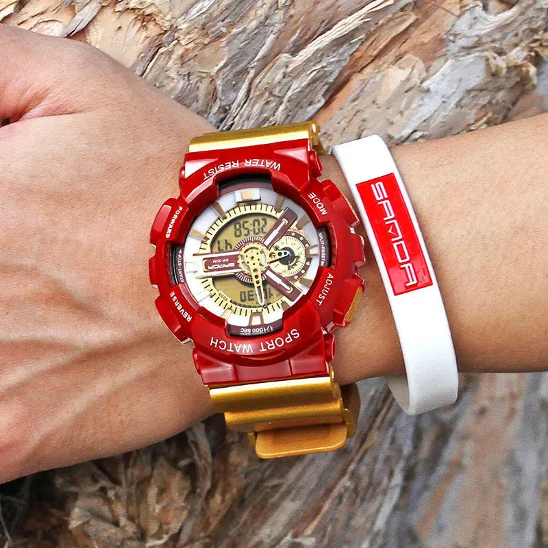 Анимационные электронные часы для мужчин-подростков - Фотография_2