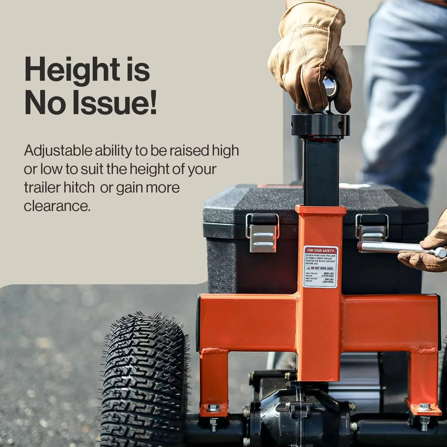 Электрическая тележка для прицепа 2000 кг - Фотография_4