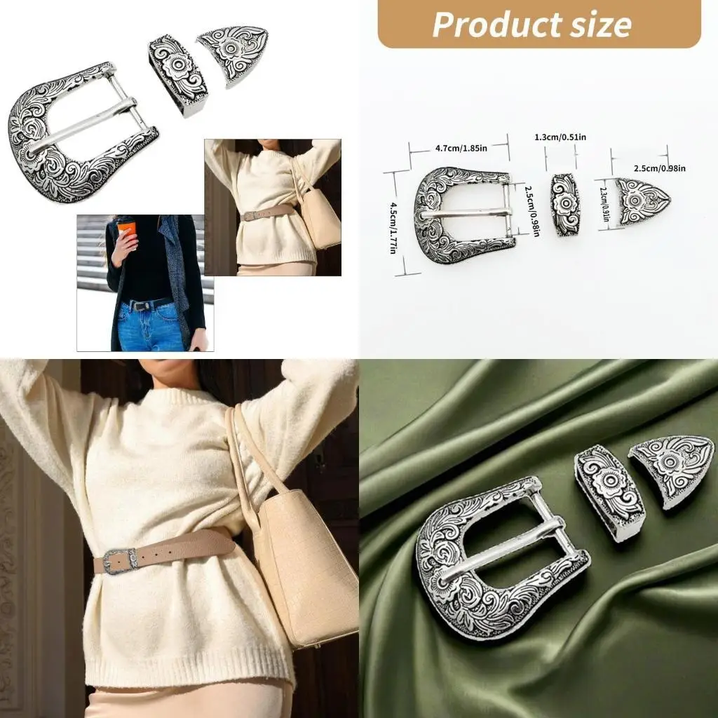 39bb этническая резная пряжка для