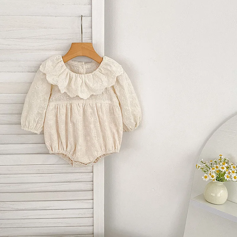 Весеннее платье с длинными рукавами для маленьких девочек - Фотография_4