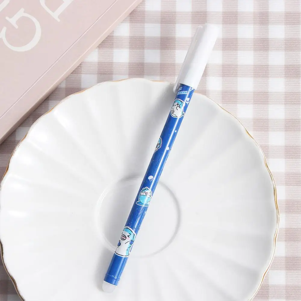 Канцелярские принадлежности kawaii press pen синие мультфильмы 0 - Фотография_2