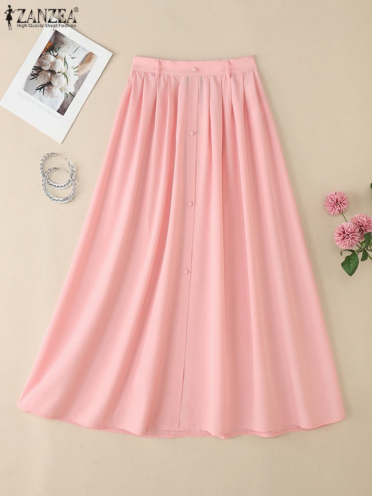 Zanzea модные длинные юбки женские - Фотография_4