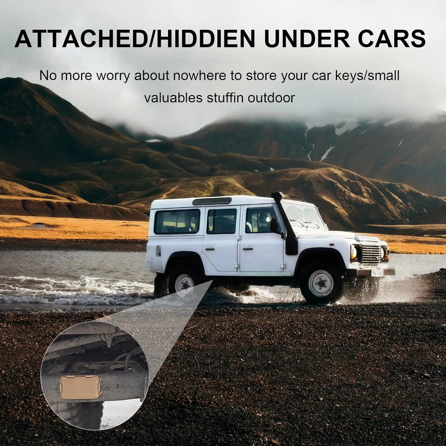 Автомобильный магнитный держатель для ключей - Фотография_2