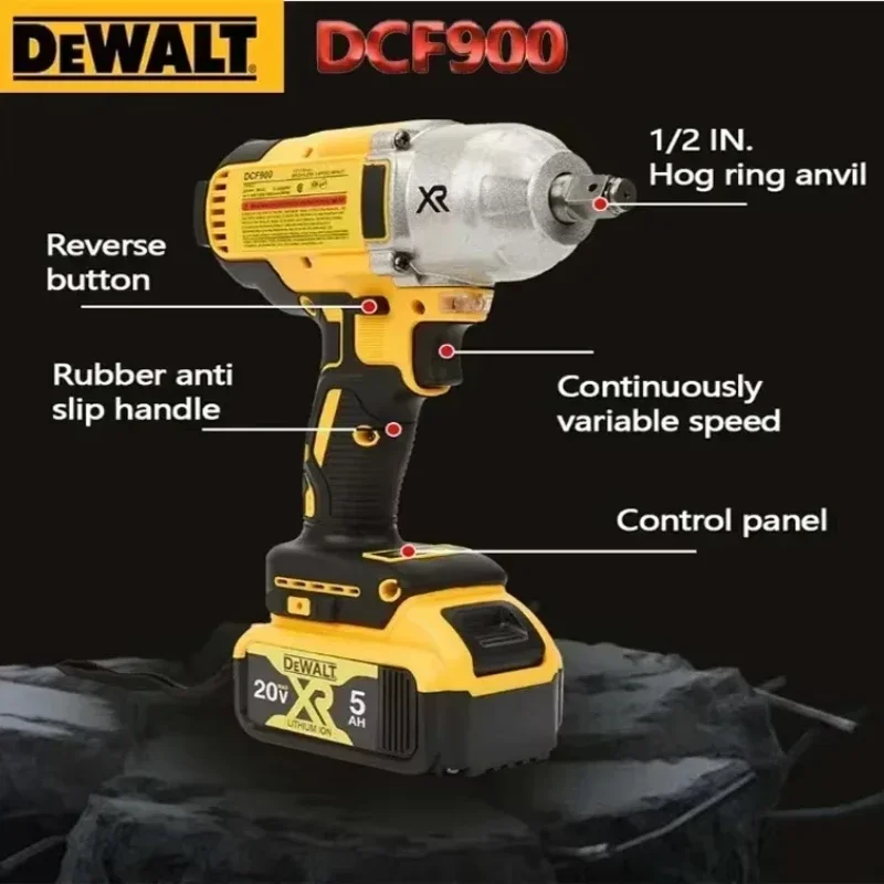 Dewalt dcf900led lghting 1/2 inch - Фотография_6