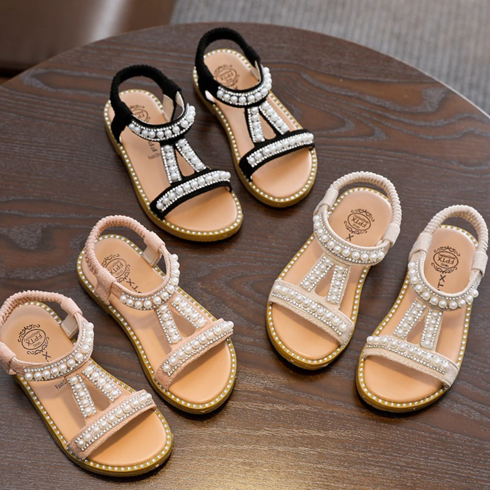 Сандалии в стиле принцессы для девочек