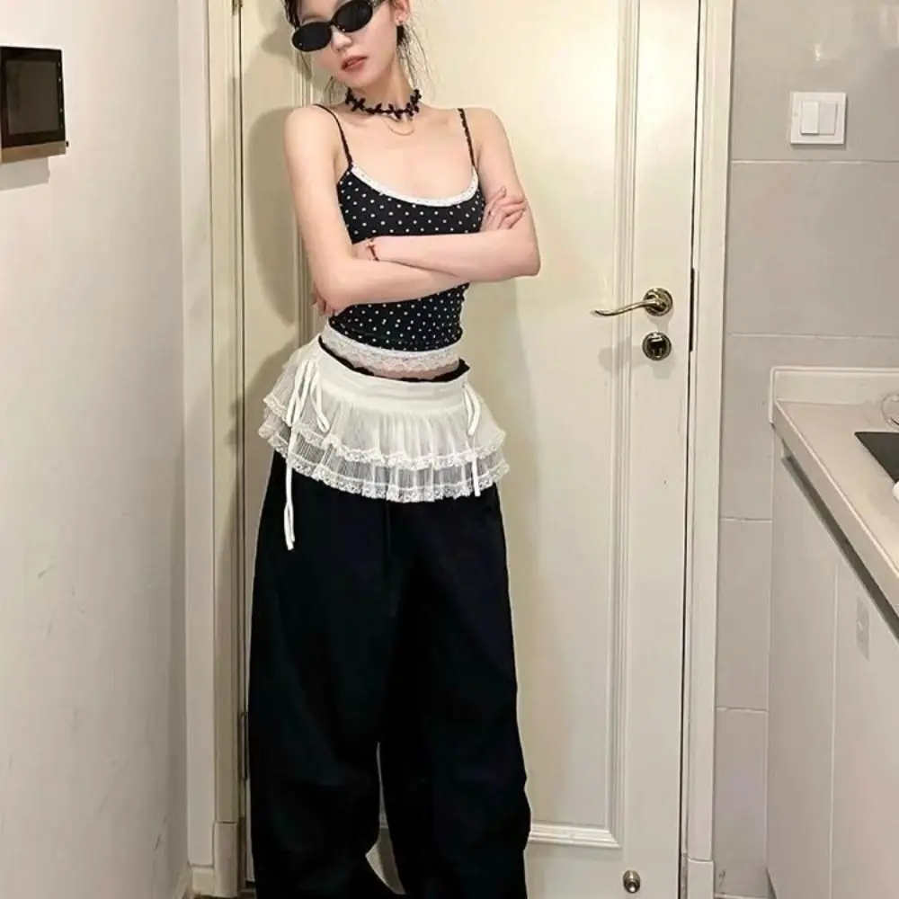 Милые балетные кружевные мини-юбки