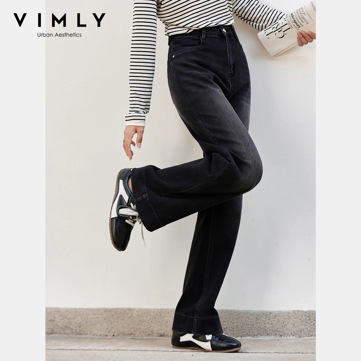 Vimly женские черные брюки - Фотография_3