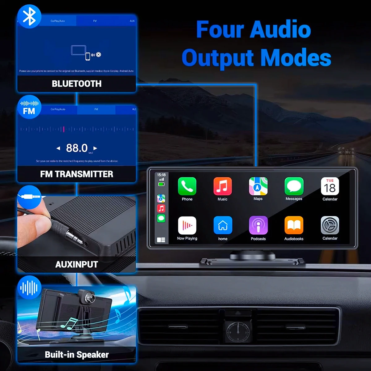 Pionray 11-дюймовый android авто - Фотография_3