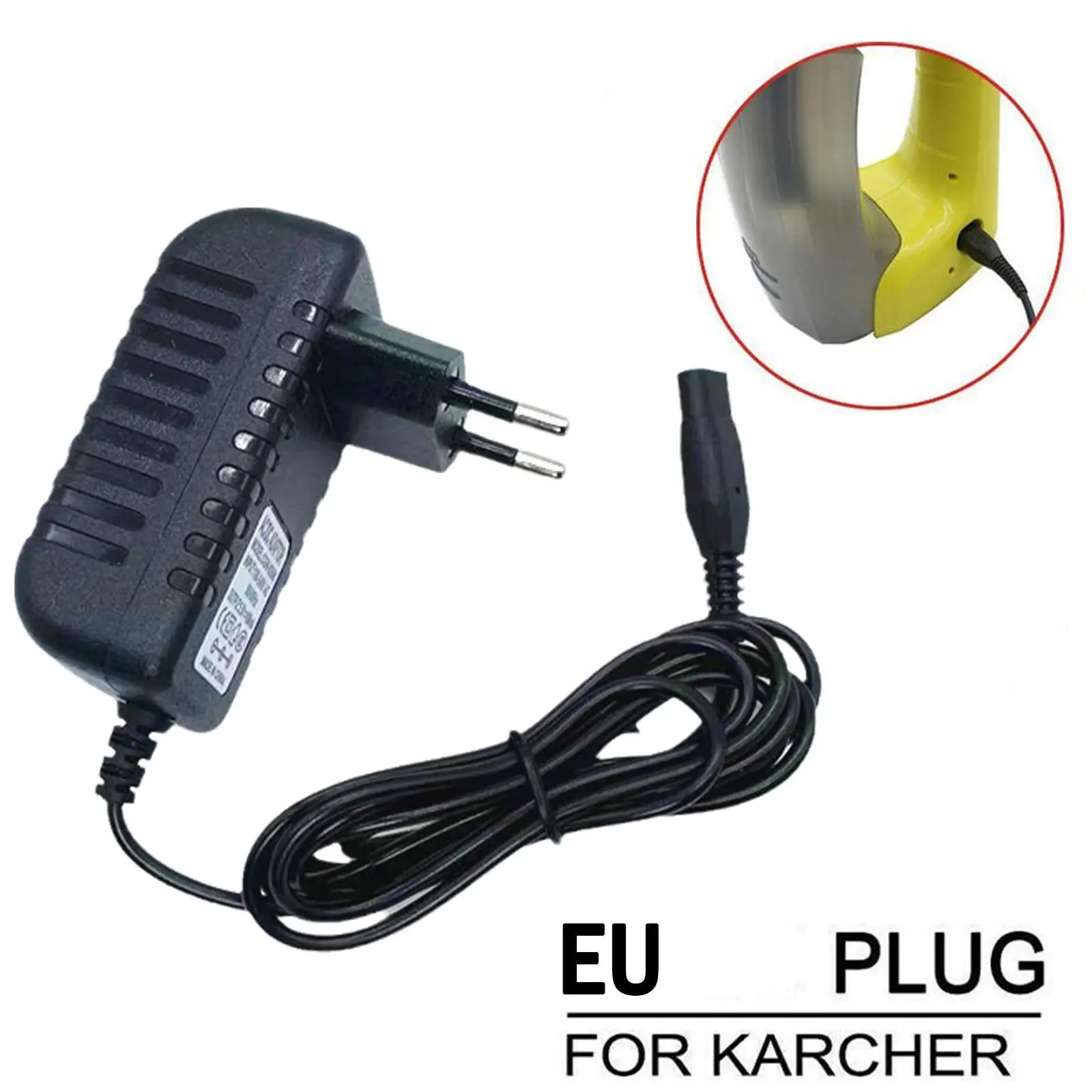 Кабель питания для karcher wv wv2 wv5 wv50 wv55 wv60 plus wv70 wv75