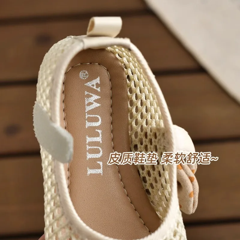 Туфли на плоской подошве в стиле ретро для девочек - Фотография_6