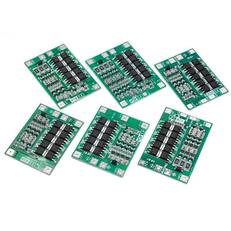 Плата защиты зарядного устройства для литий-ионных аккумуляторов 3s/4s - Фотография_3