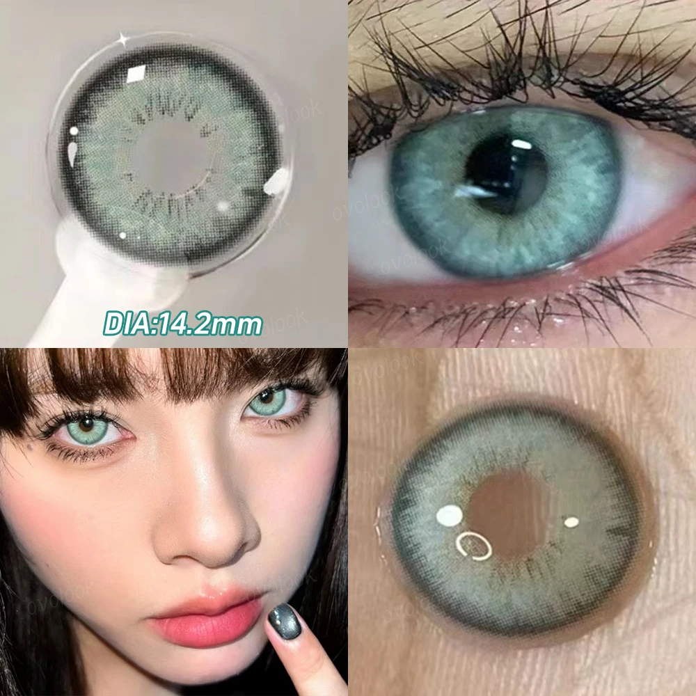 Контактные линзы ovolook-myopia с диоптриями - Фотография_2