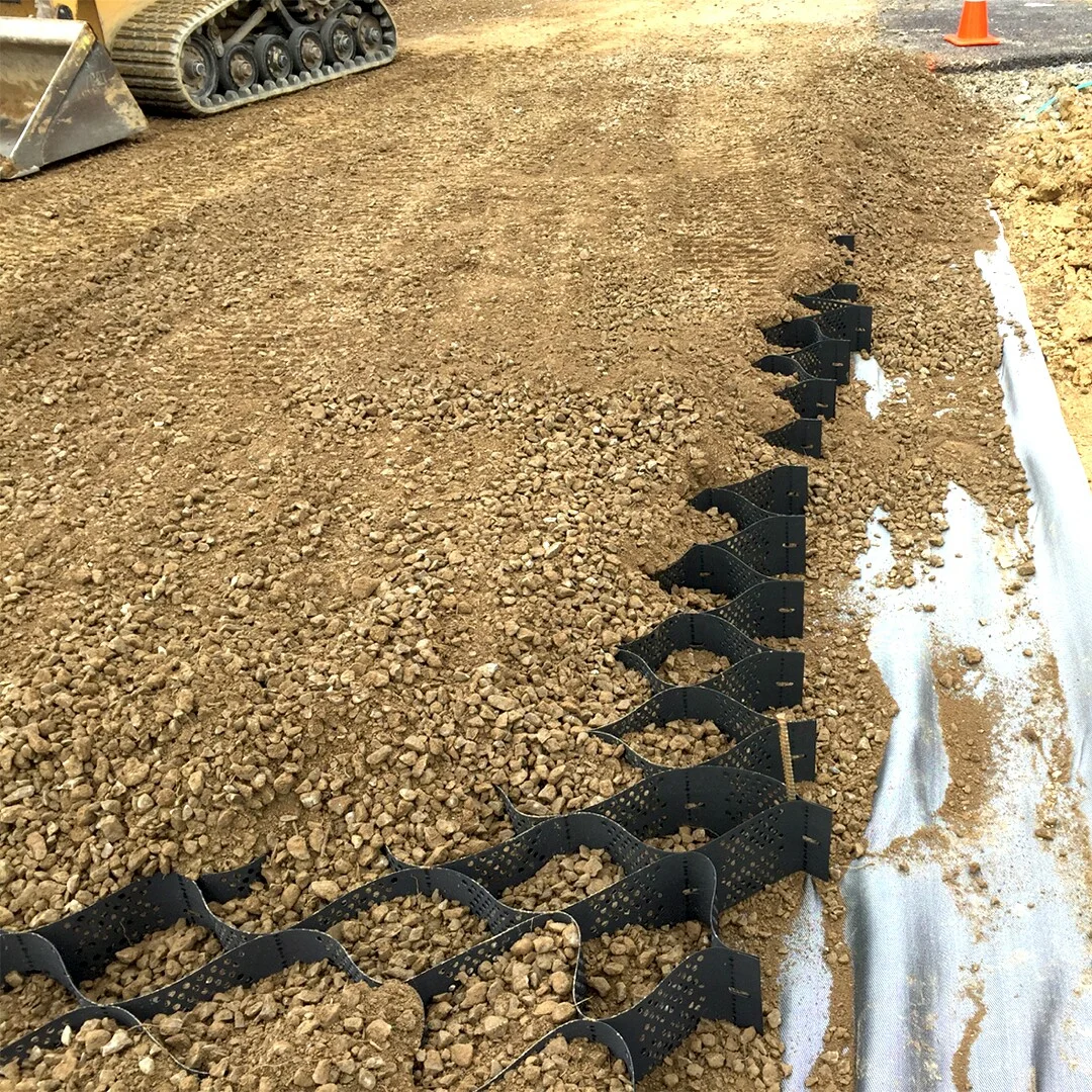 Текстурированный hdpe пластик геоцел