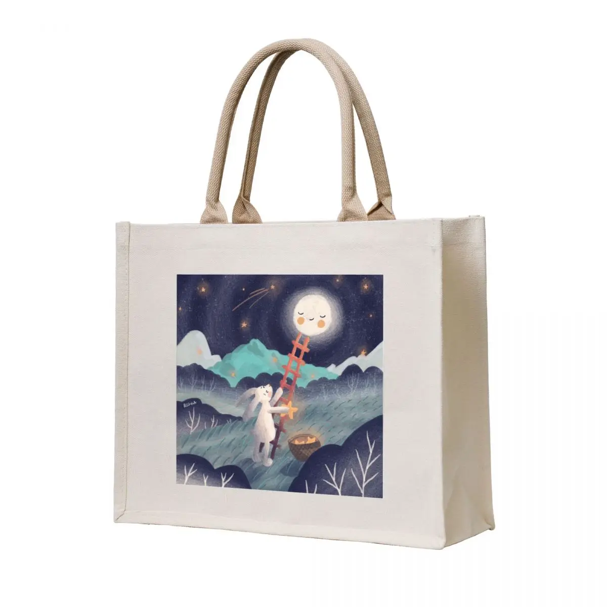 Большая сумка momo bunny and the moon