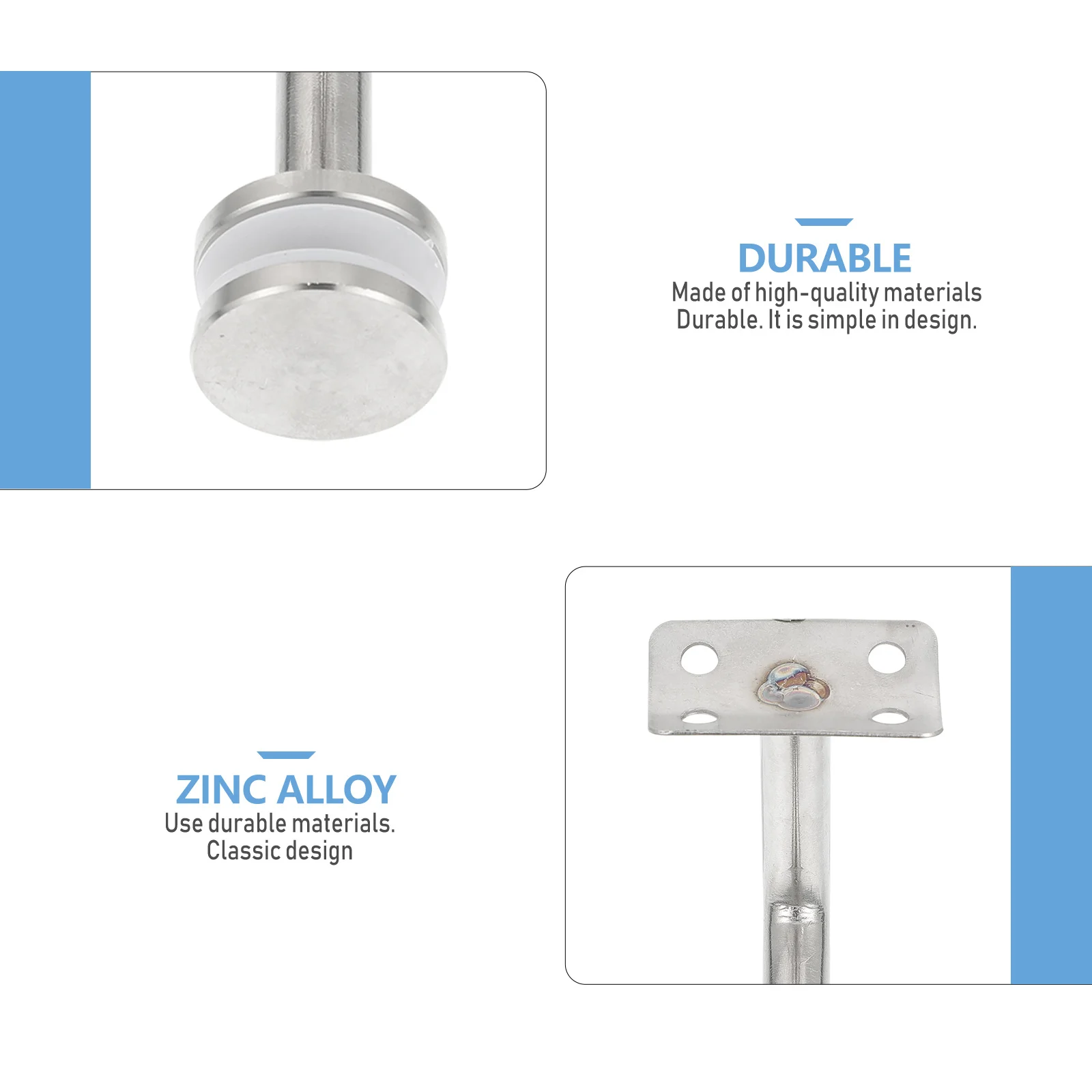 Настенный кронштейн для лестничного поручня из нержавеющей стали - Фотография_5