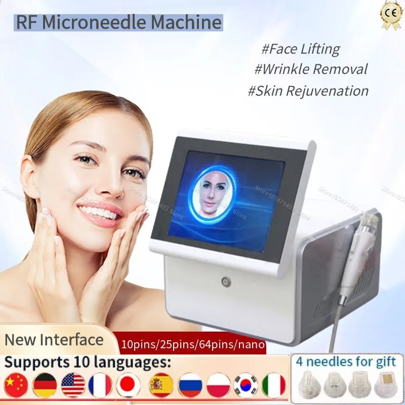 Фракционный rf-машина для ухода за кожей с микроиглами