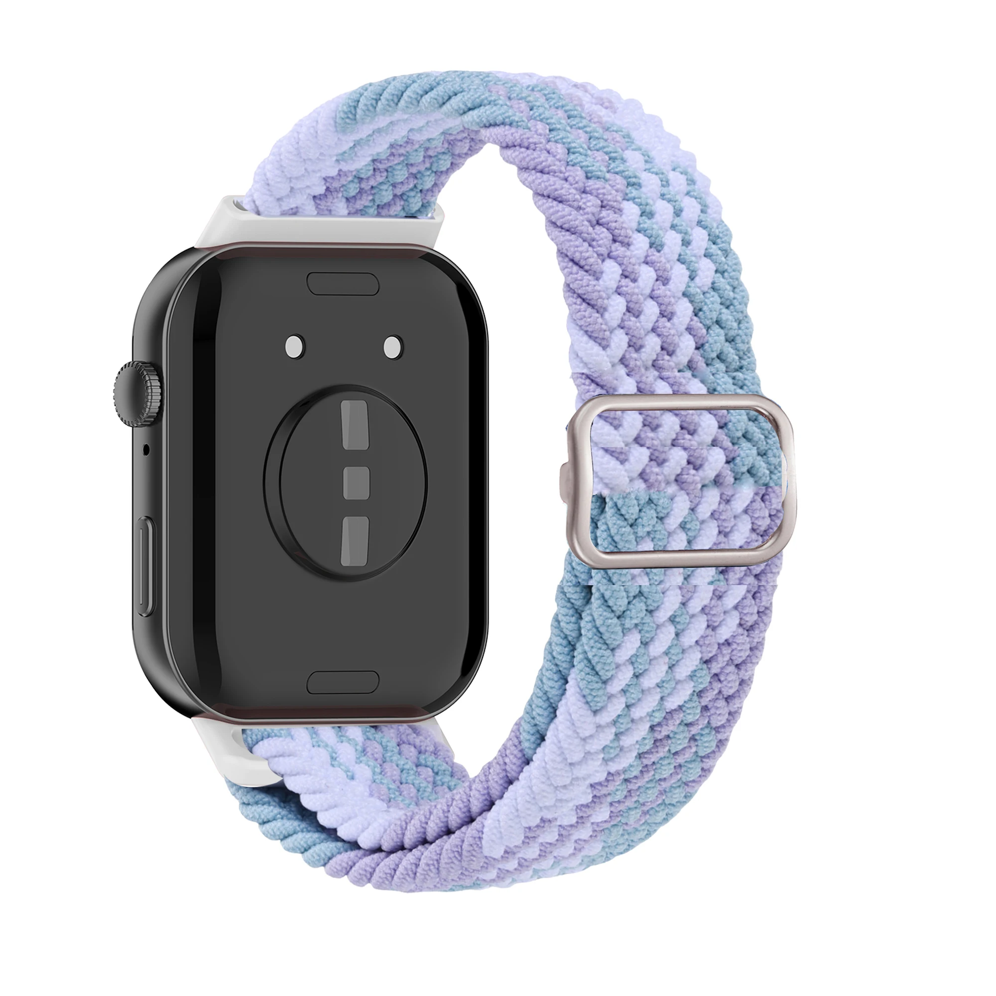 Плетеный ремешок solo loop для часов huawei fit 3 4 - Фотография_2
