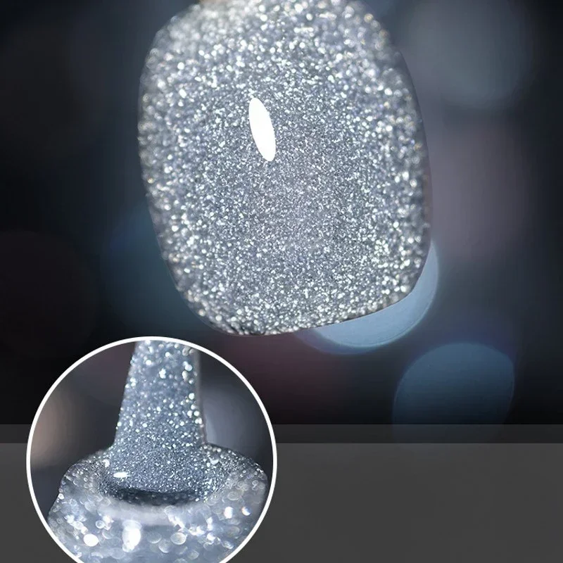 Блестящий светоотражающий гель-лак - Фотография_4