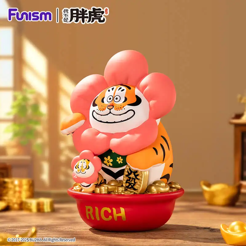 Funism alexander the fat tiger the rich flower series - Фотография_3