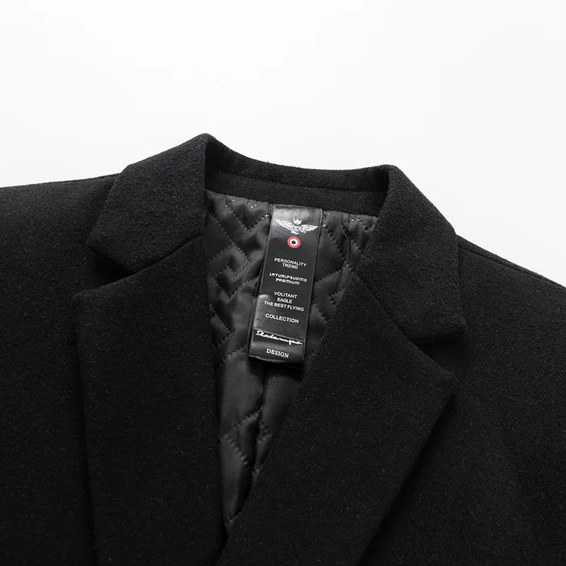 Осень-зима, новое мужское шерстяное - Фотография_4