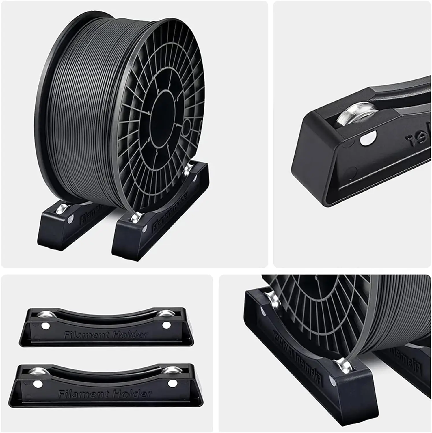 Держатель для катушки наполнителя 3d-принтера с abs pla petg - Фотография_6