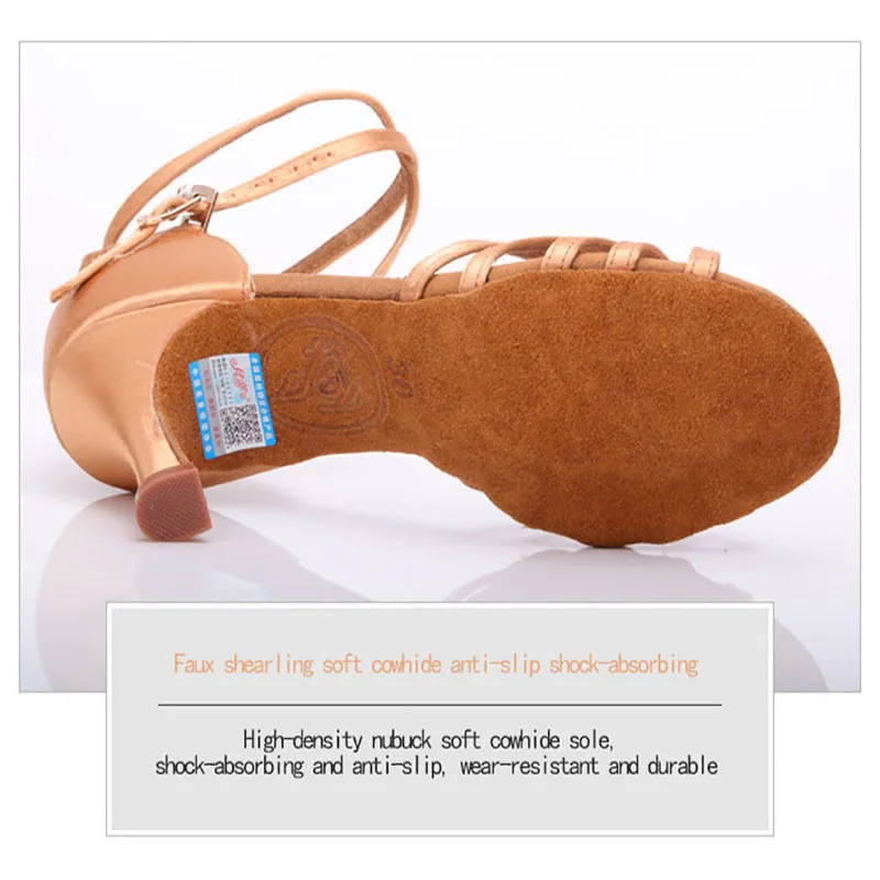 Элегантная женская обувь для вечеринок bd dance для латинских танцев - Фотография_3