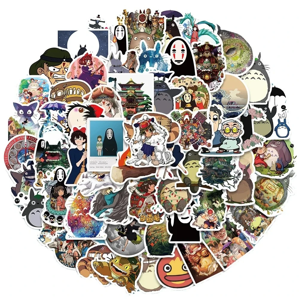 Ghibli хаяо миядзаки наклейки мультфильм