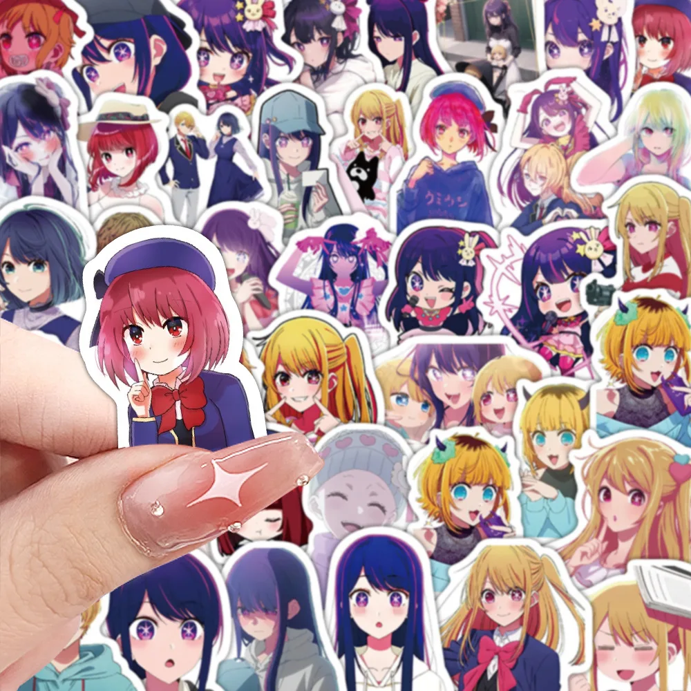 Наклейки oshi no ko